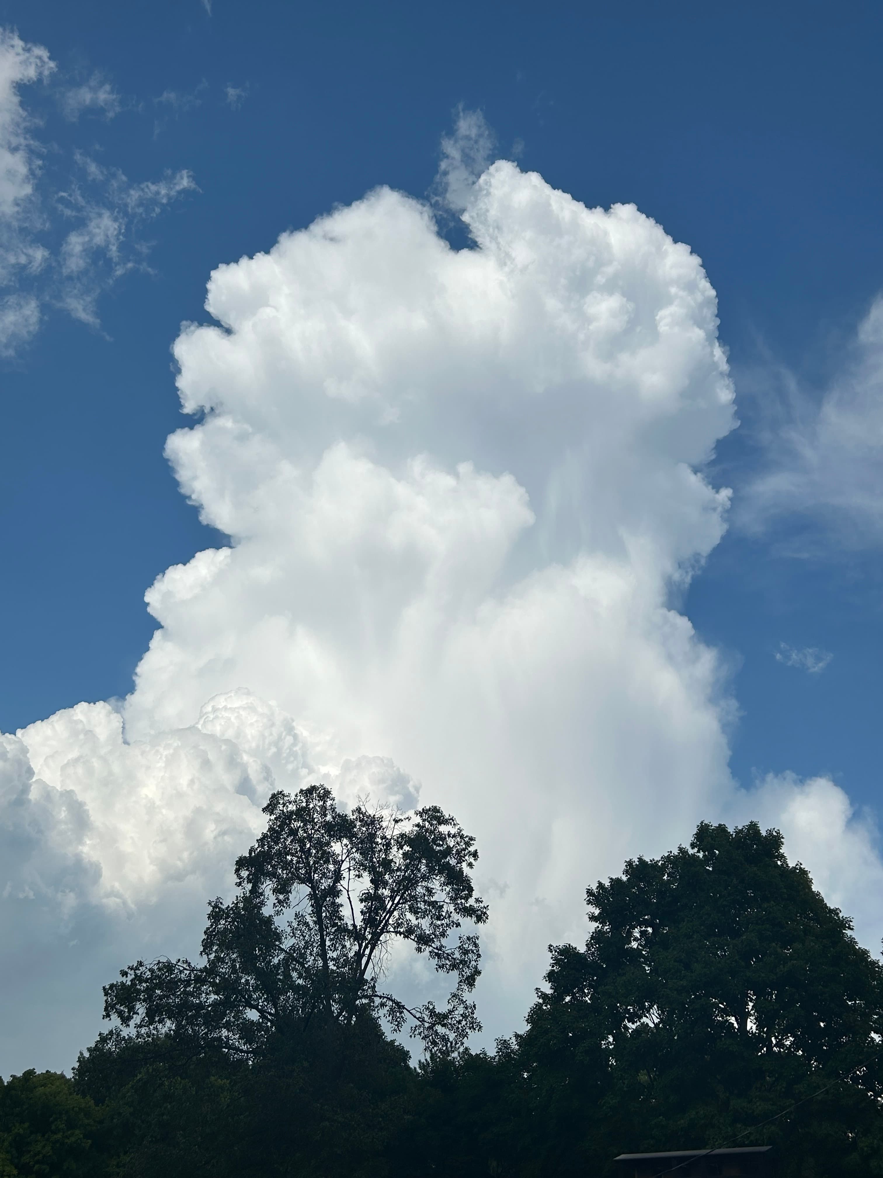 Cumulonimbus cloud in Columbus, OH