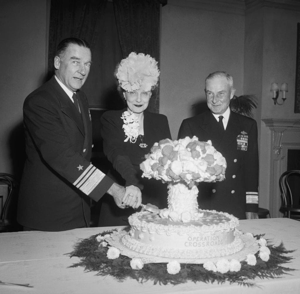 Admiral Blandy Mushroom Cloud Cake