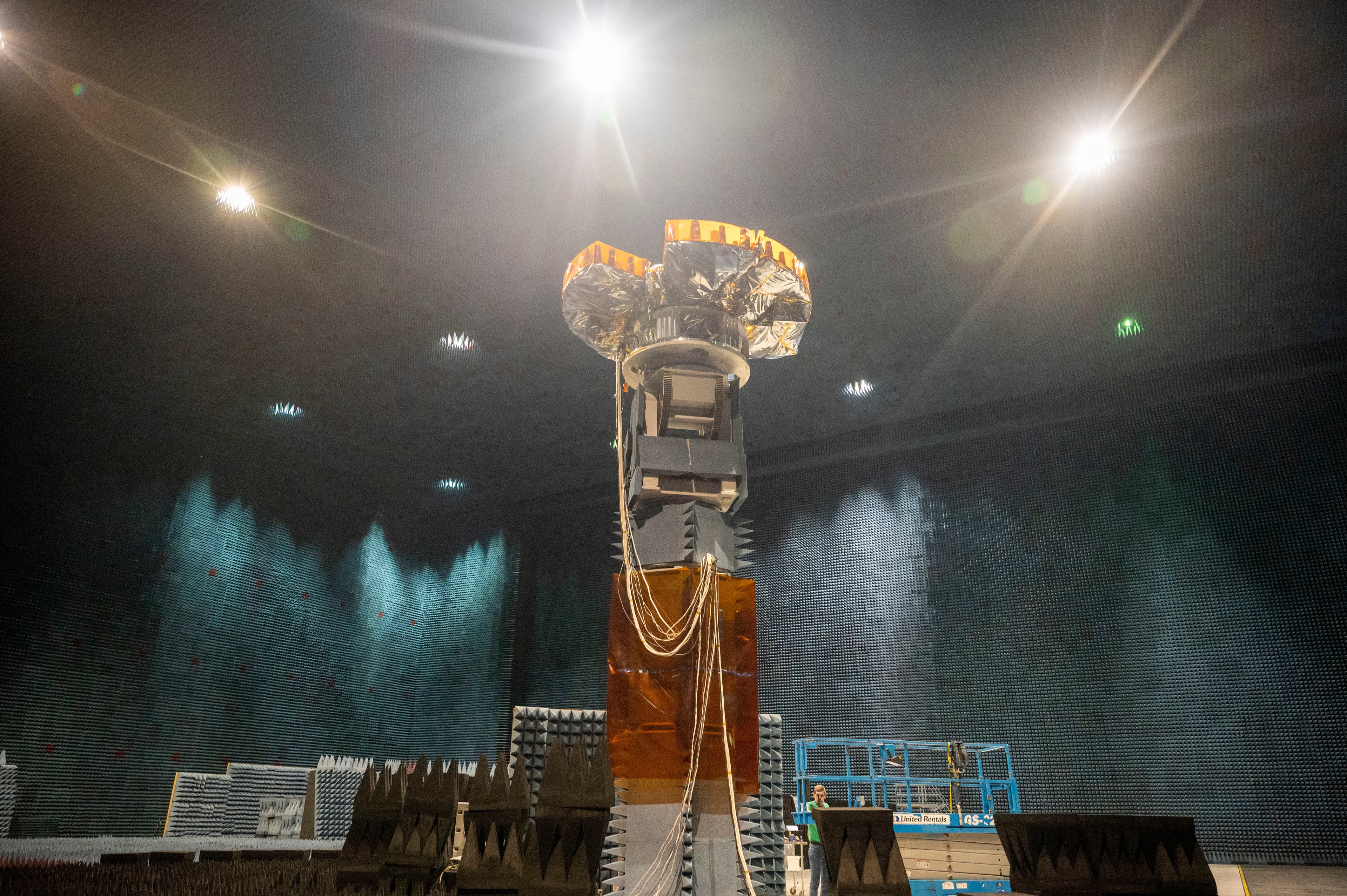 Benefield, anechoic, facility