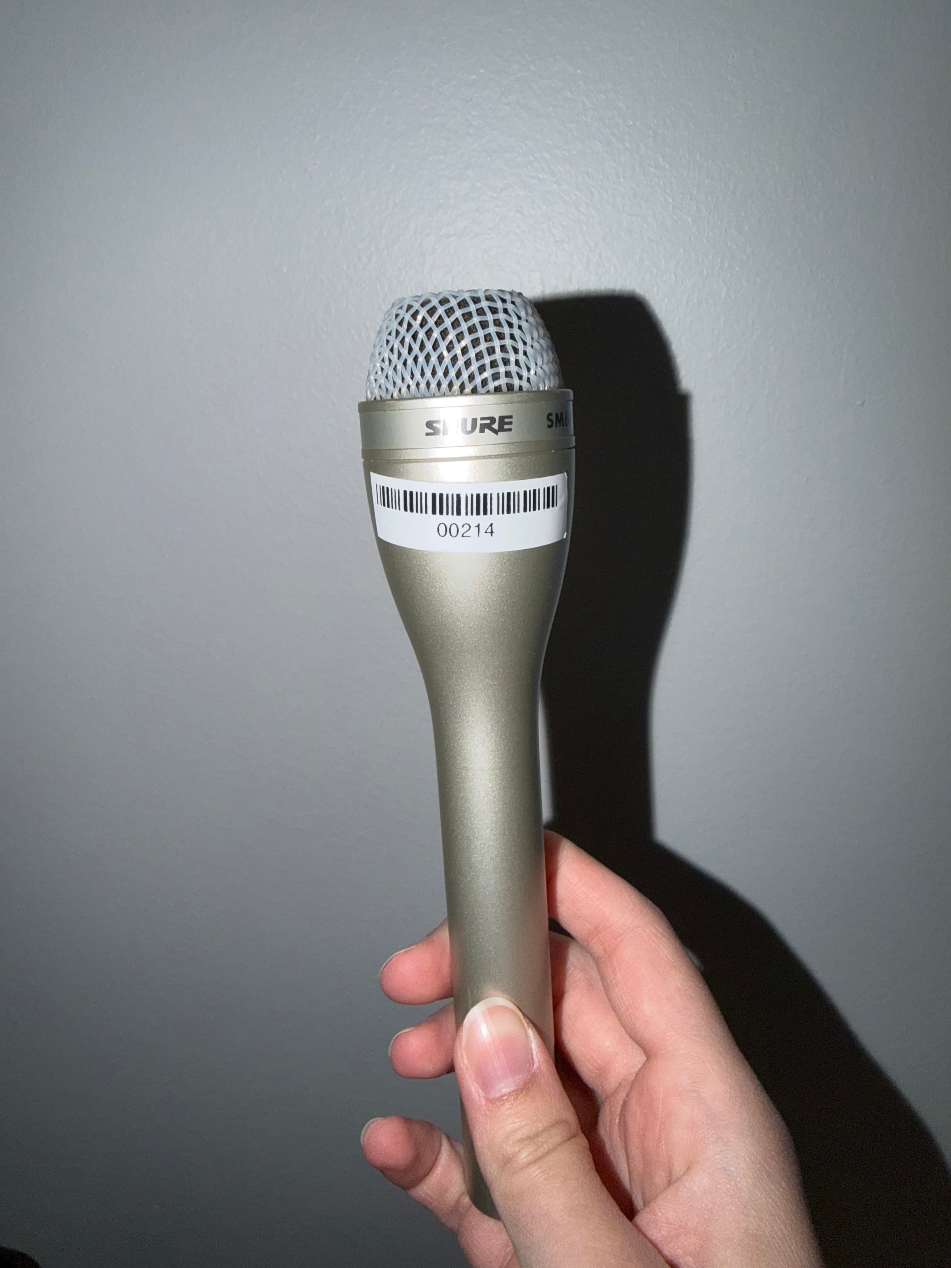 Shure SM61 Microphone with Shadow