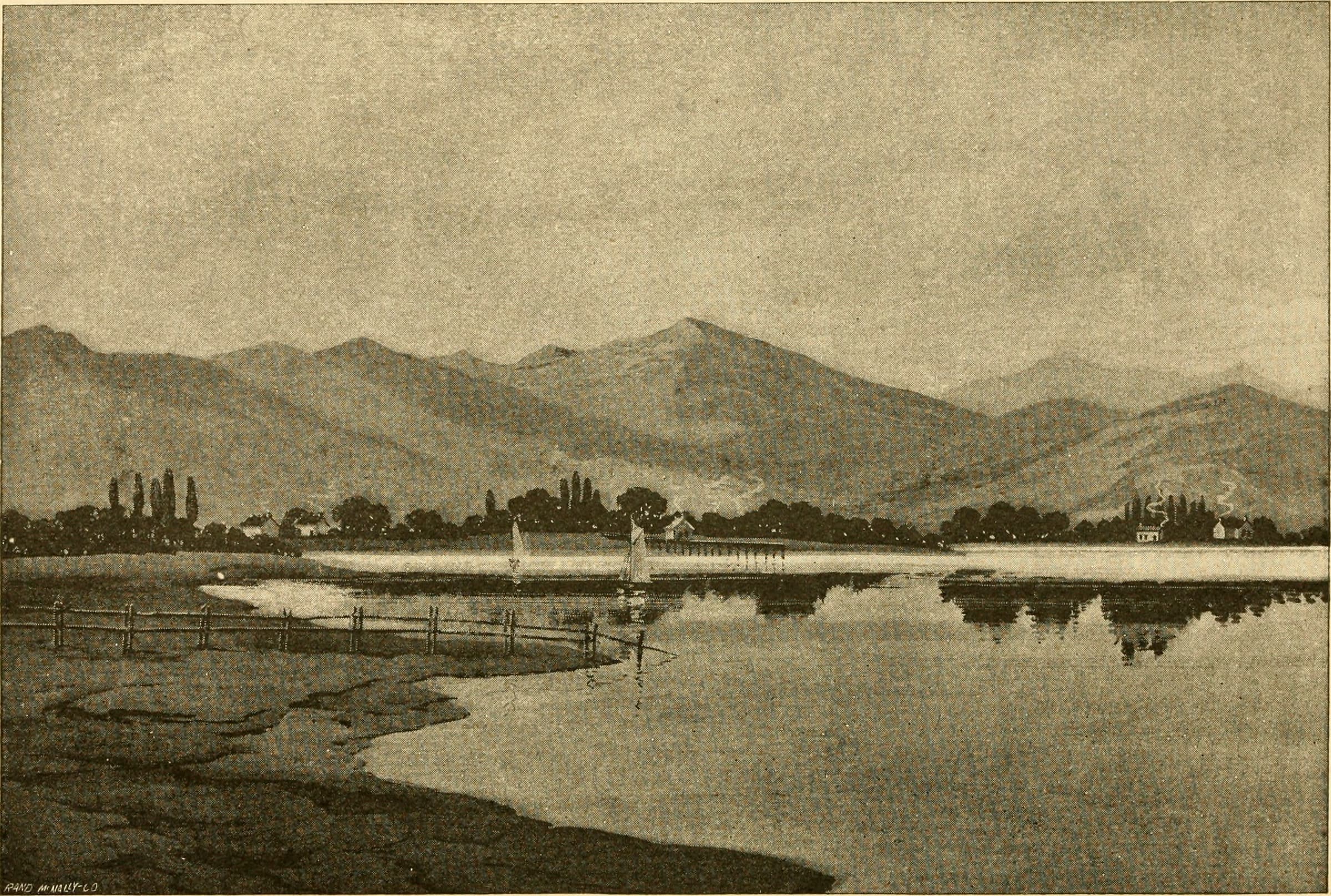 A glimpse of Great Salt Lake, Utah (1891) (14765534805)