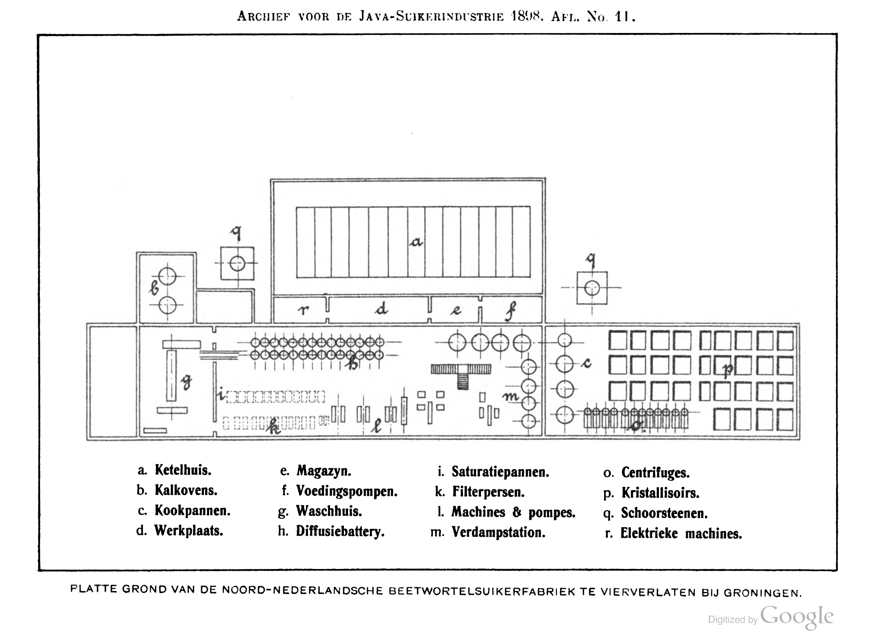 Sugar factory Vierverlaten floor plan