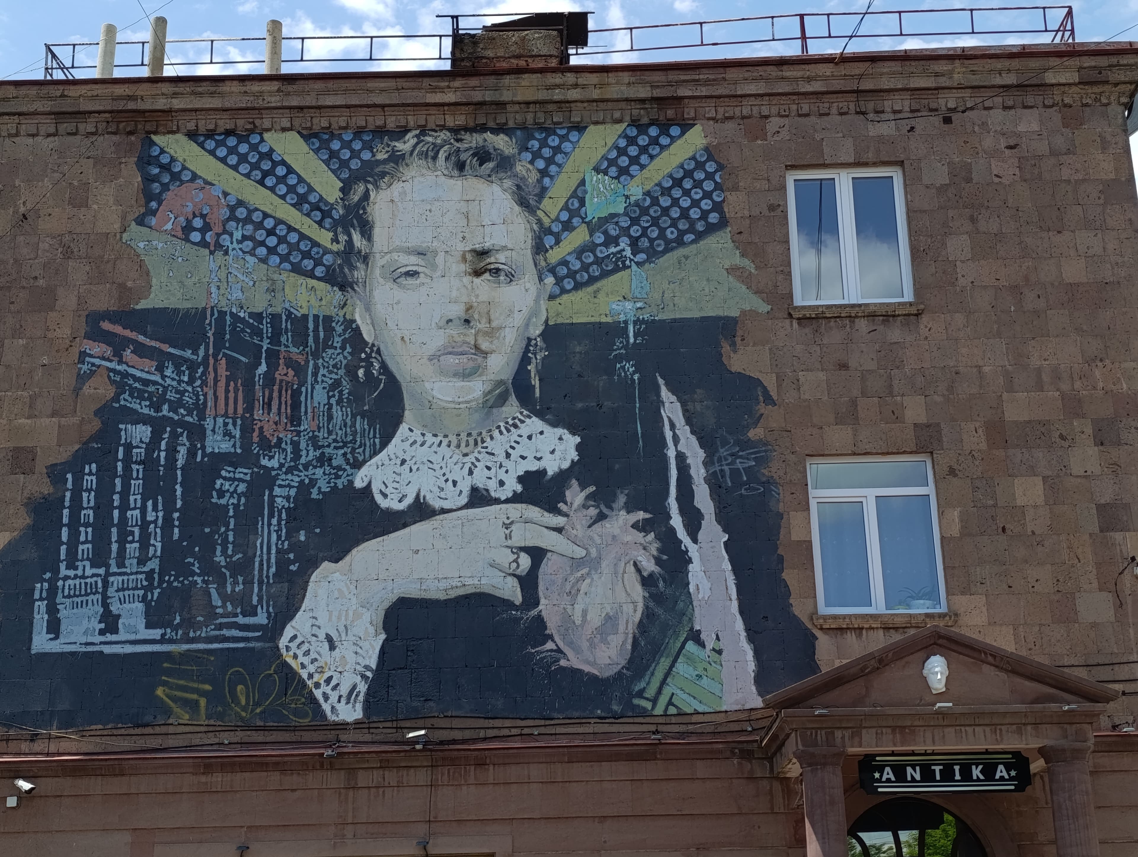 Street art in Gyumri