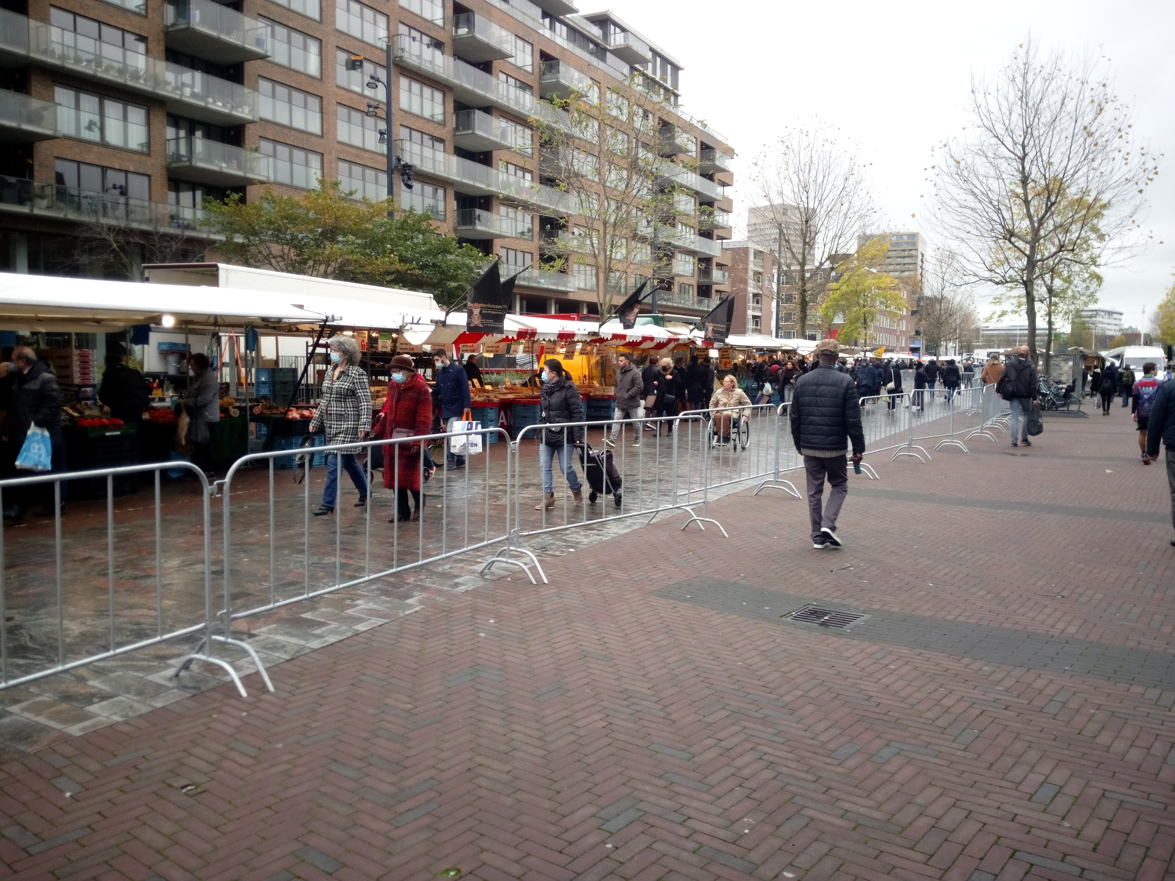 Street market in Rotterdam