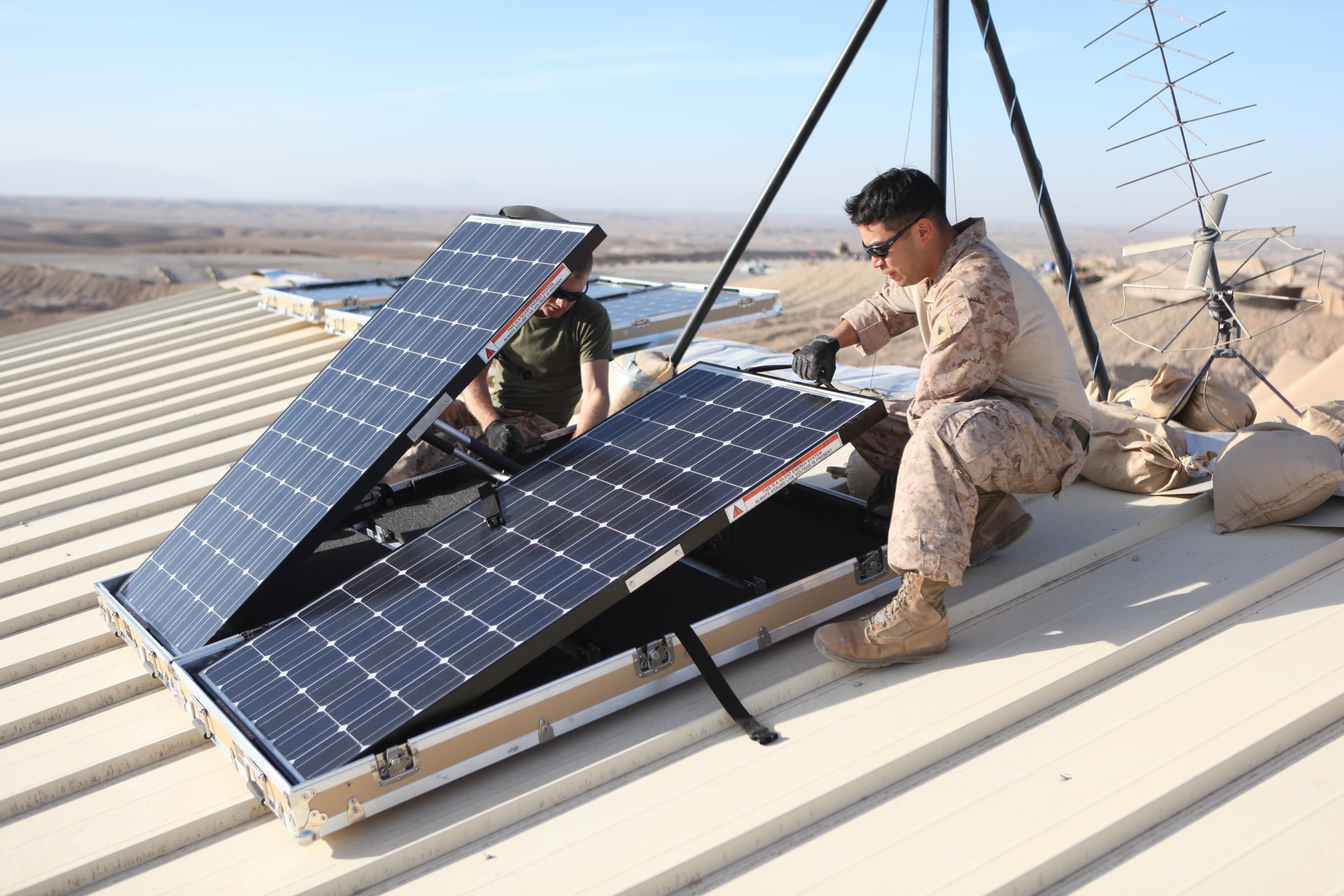 Solar Panel installment 121119-M-SF473-010