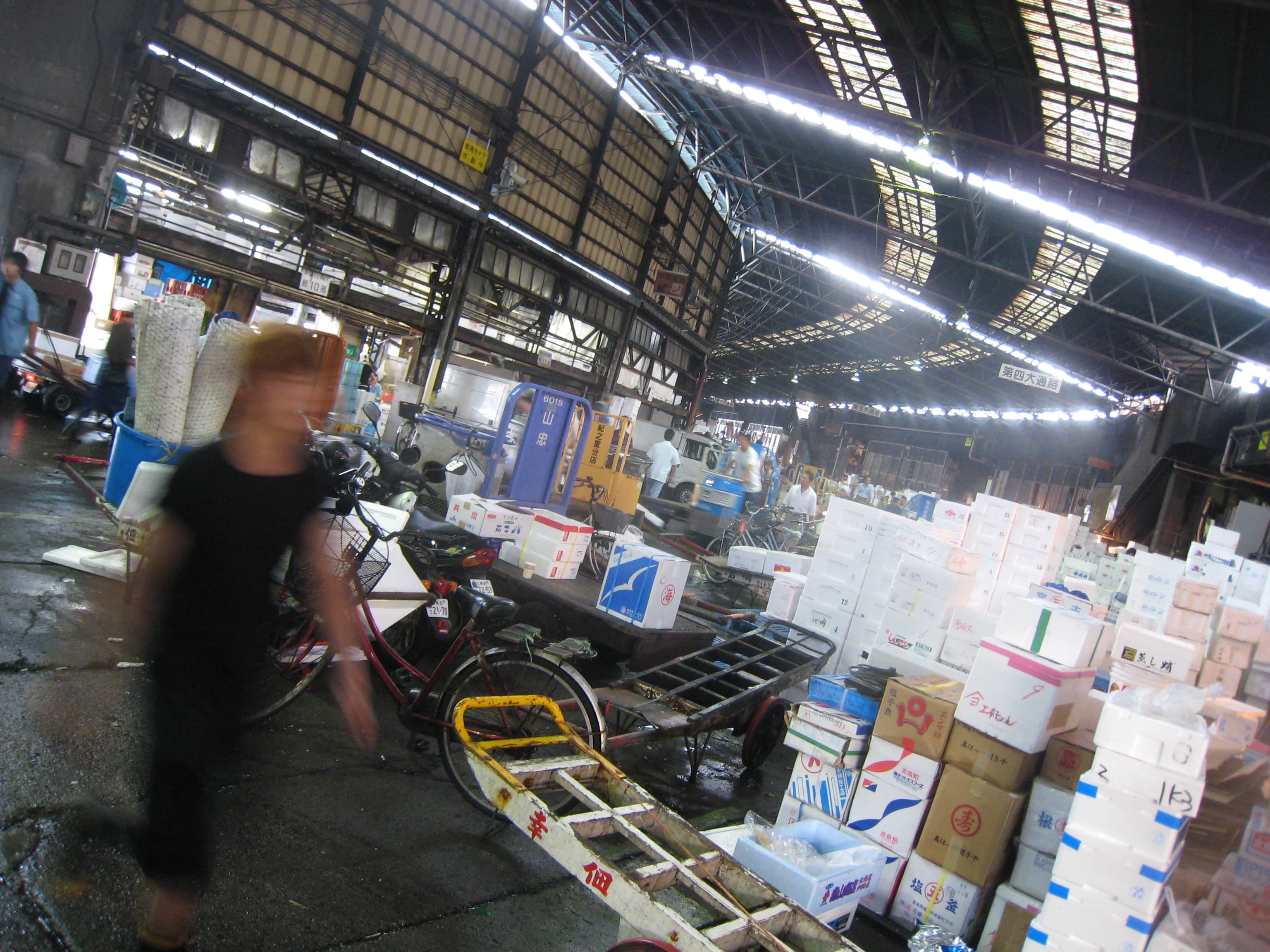 August 2007 Tsukiji fish market 2