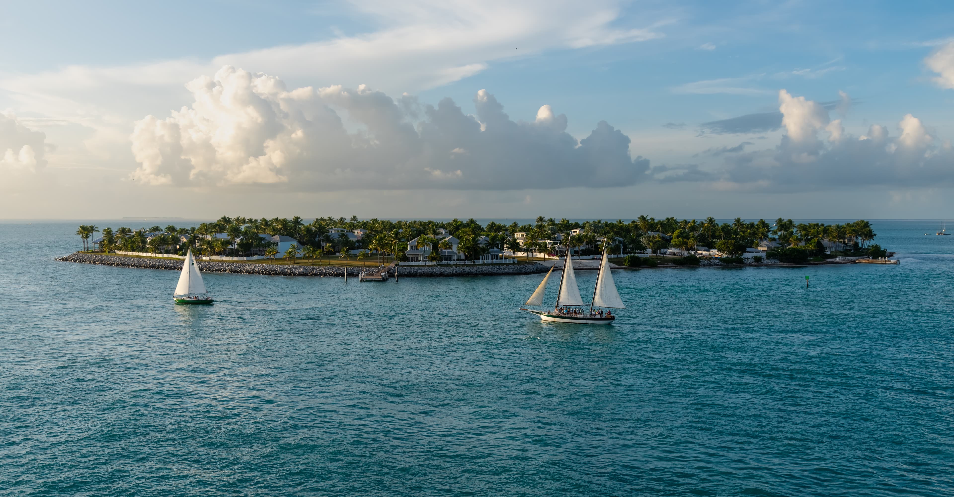 Sunset Key and Sailboats, Florida, 2025