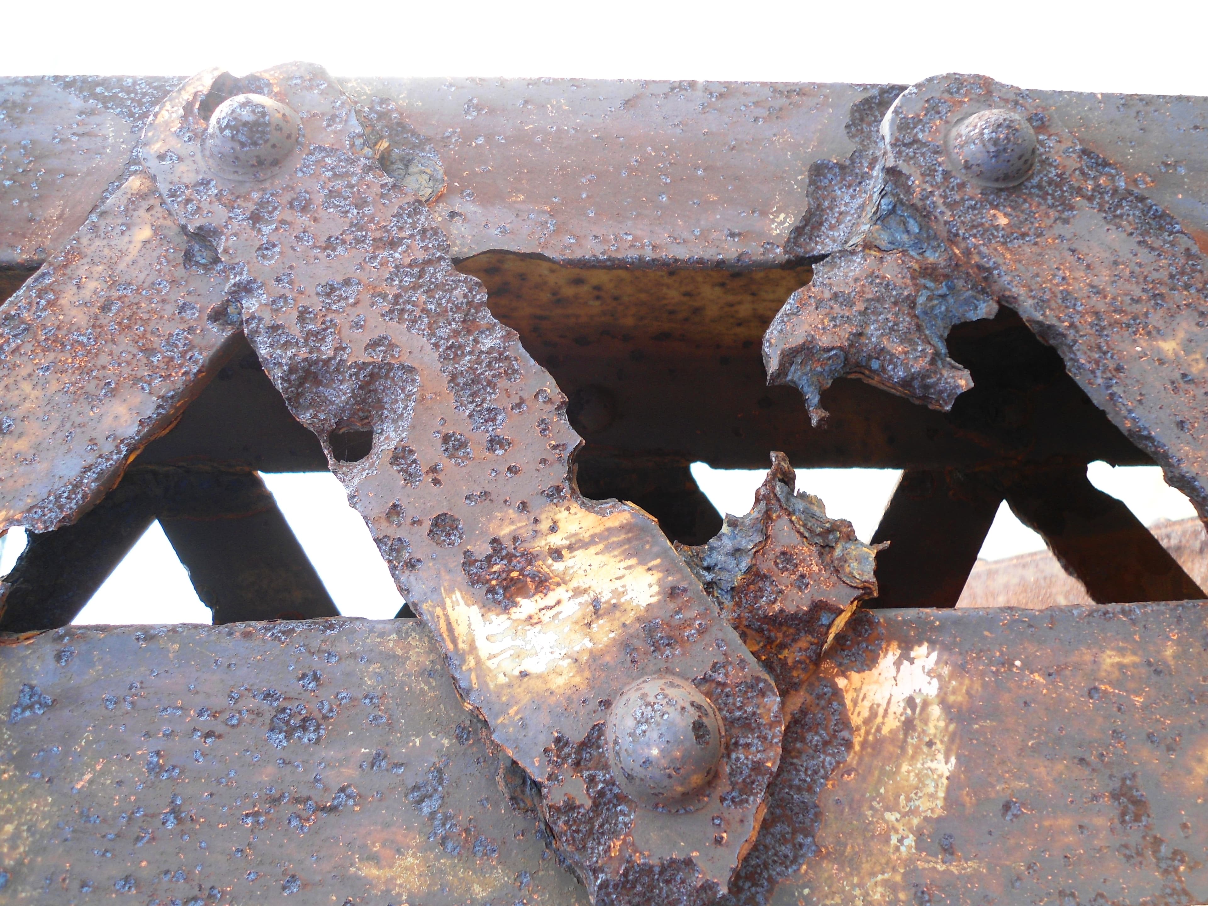 Nandu River Iron Bridge corrosion - 03