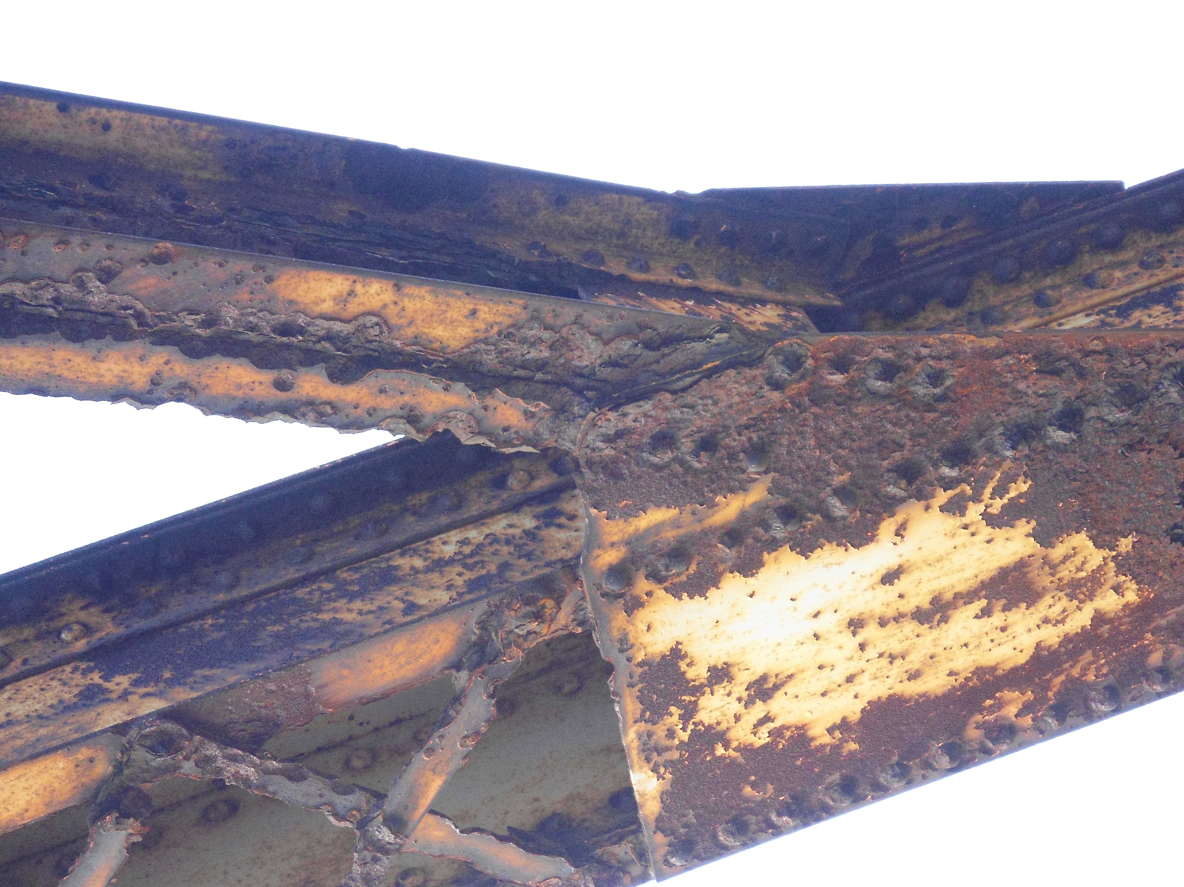 Nandu River Iron Bridge corrosion - 02