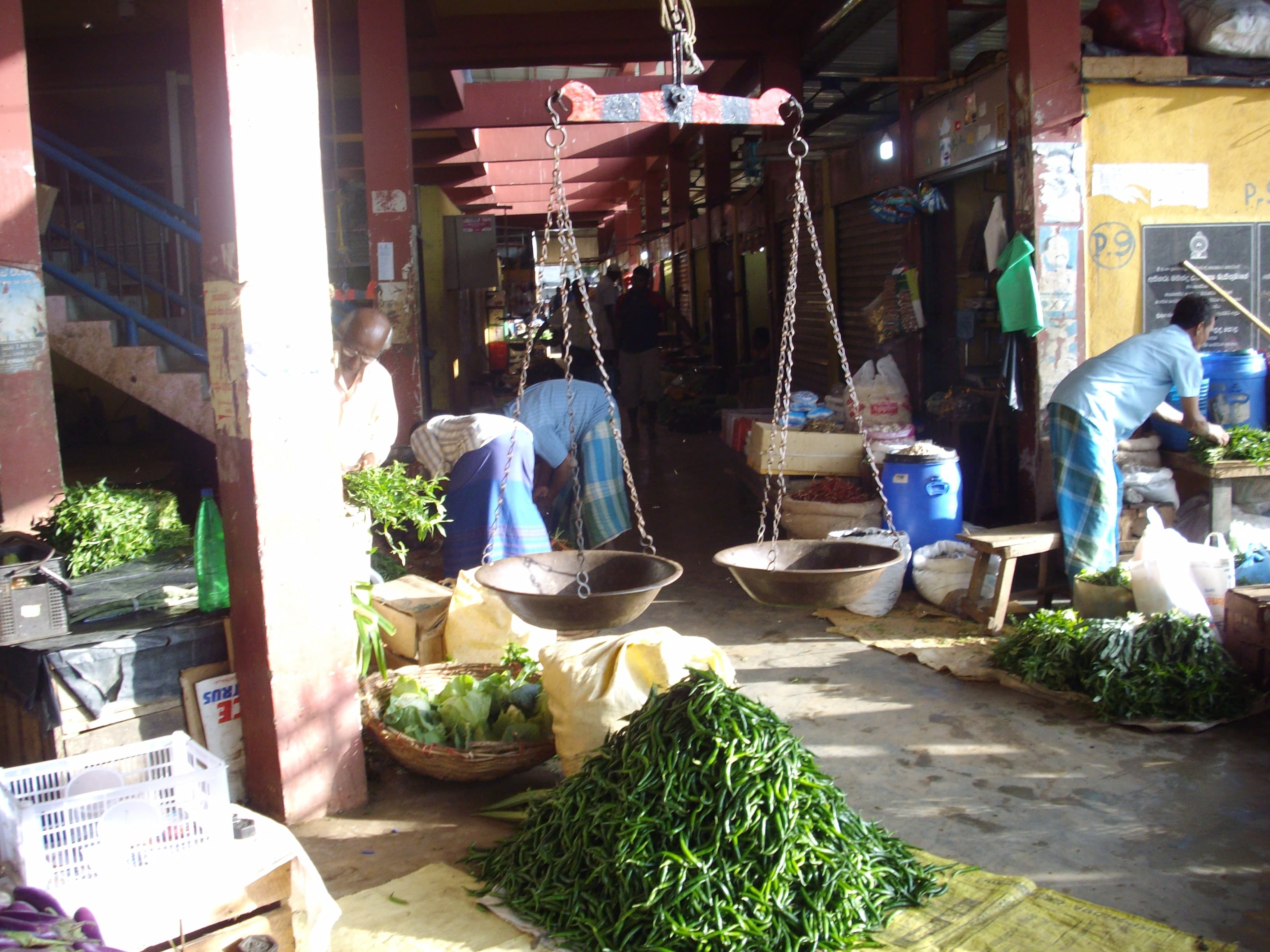 Whole-sale Vegetable market of Trincomalee.