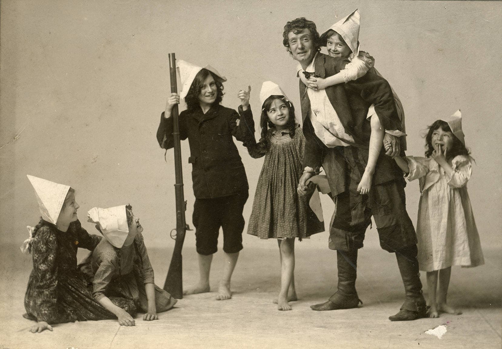 A scene from "Rip Van Winkle" (SAYRE 1821)
