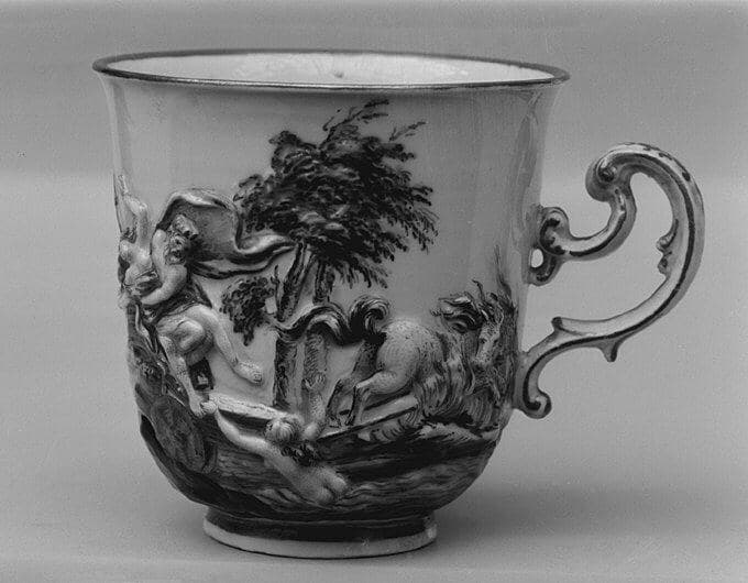 Coffee cup (part of a service) MET 86186
