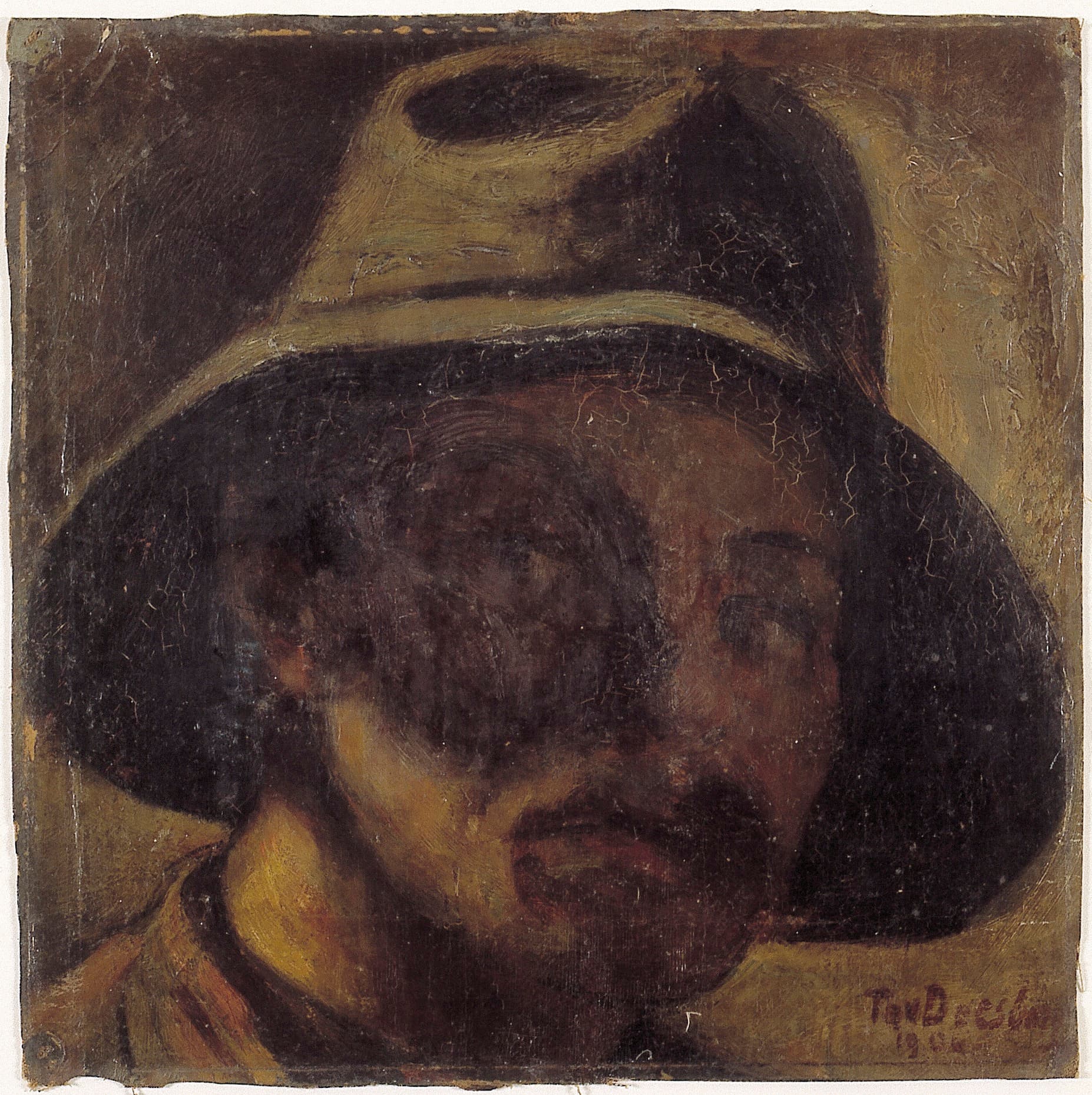 Worker's Head by Theo van Doesburg Centraal Museum AB4048