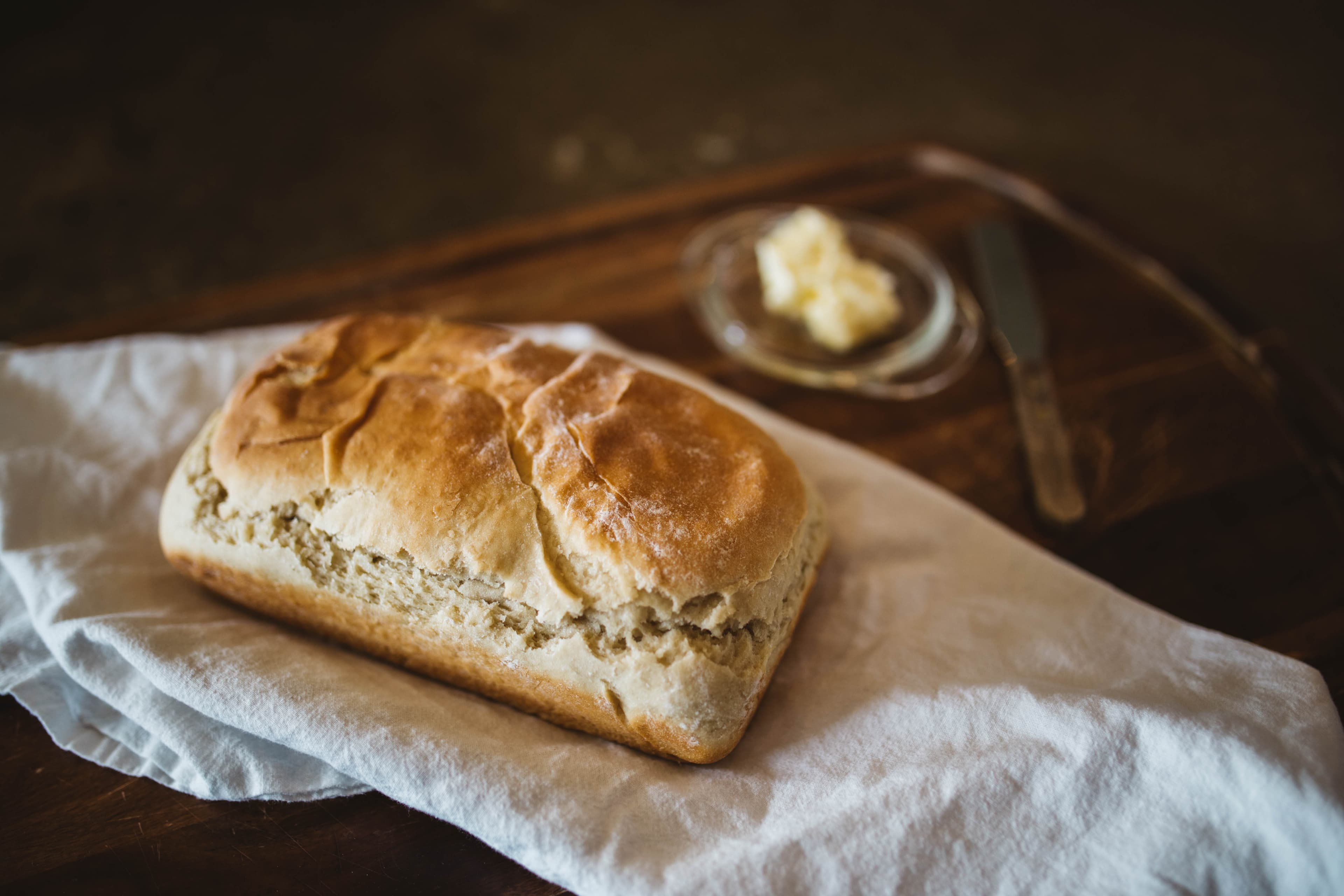 Fresh Bread and Butter (Unsplash)