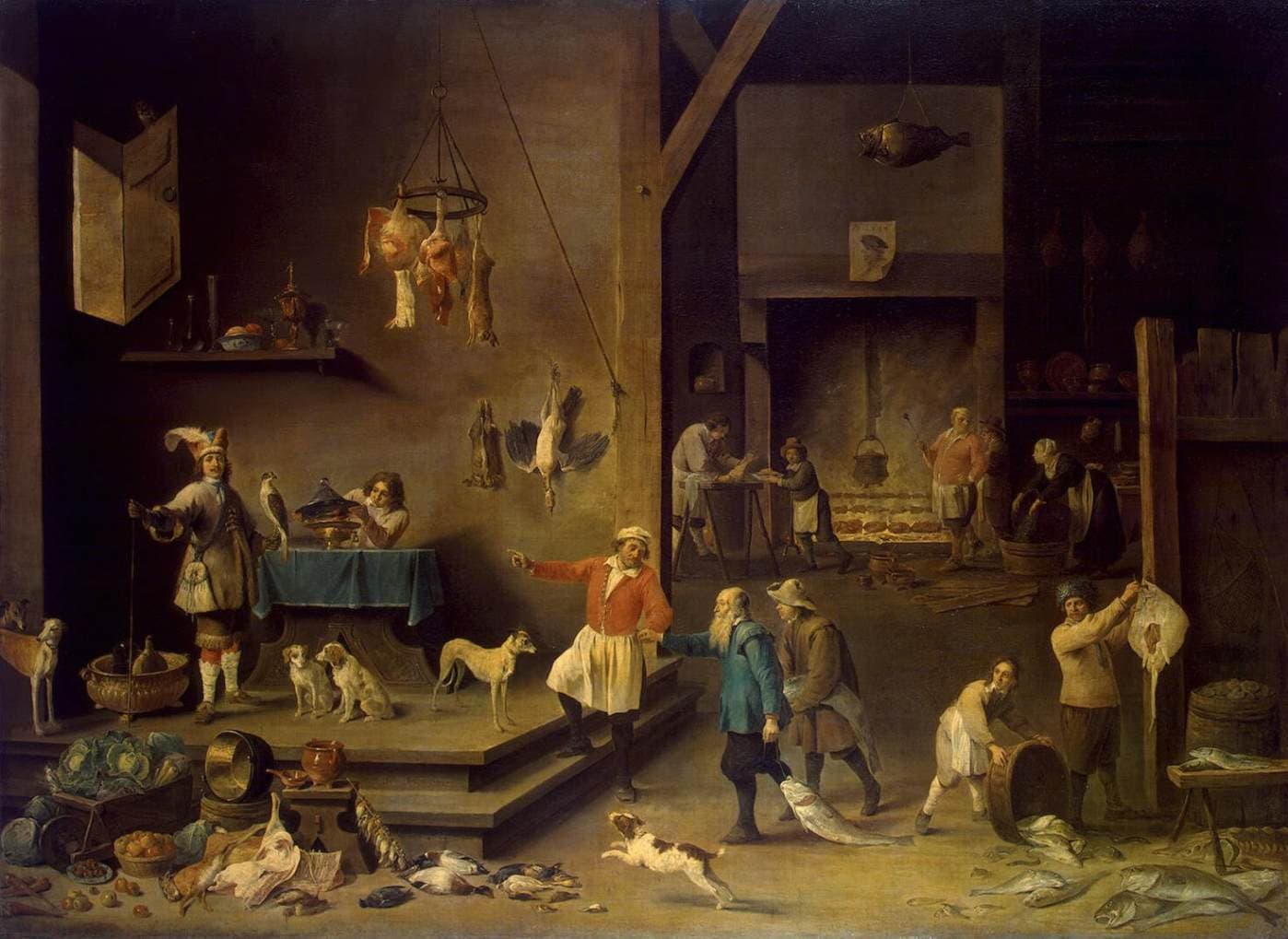 David Teniers (II) - The Kitchen - WGA22074
