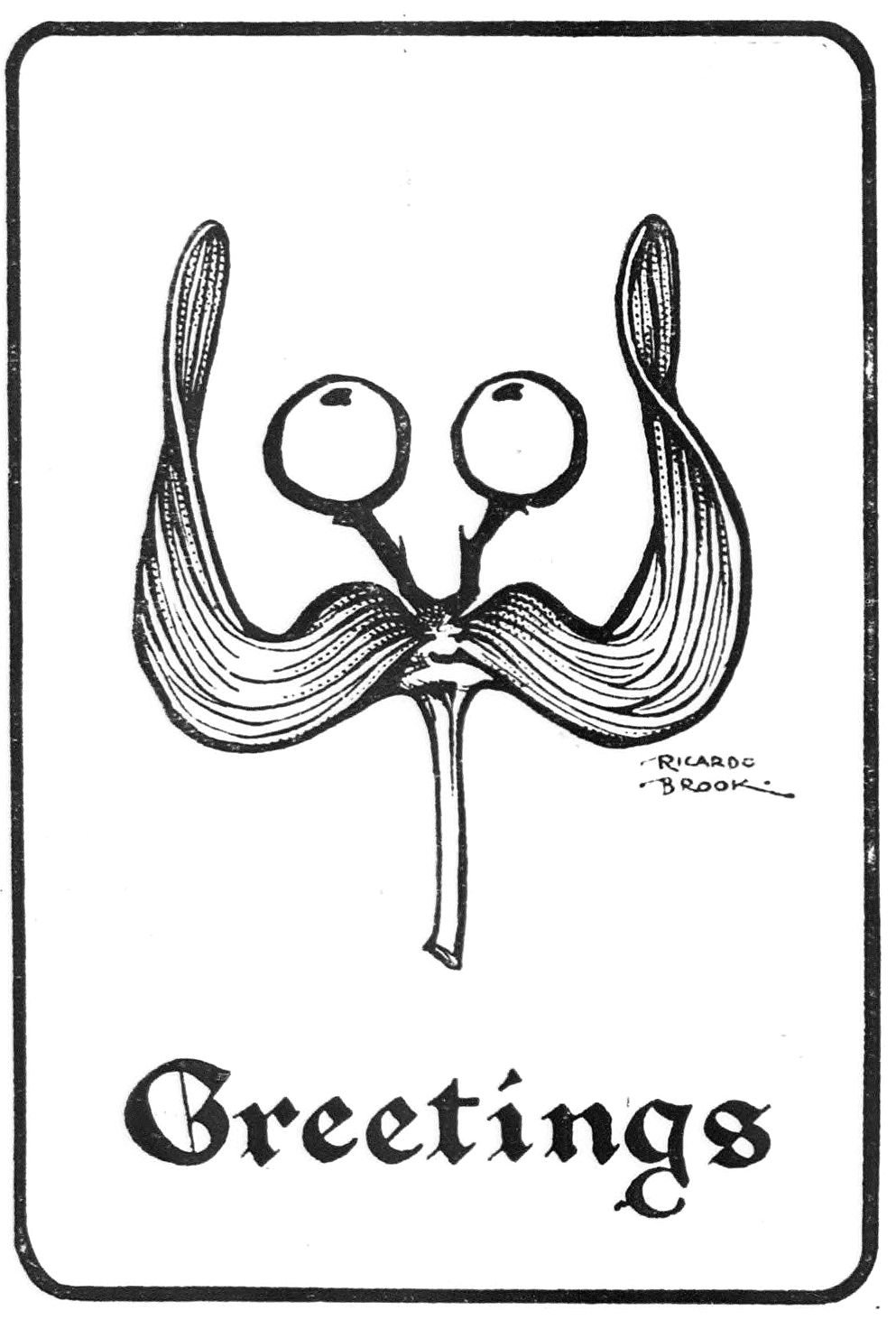 Punch 147 - 1914.12.23 - 528 - The Wilhelm Mistletoe