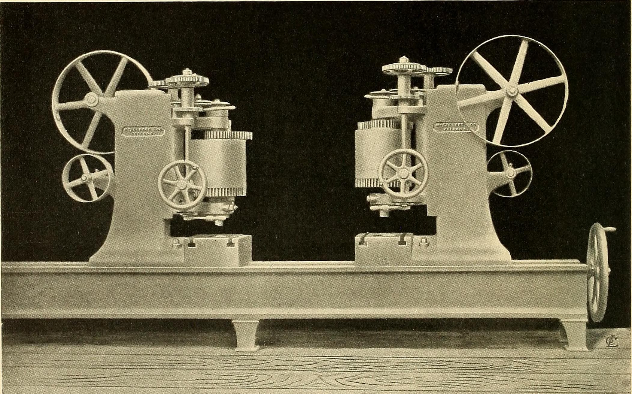 Drill, presses, illustrated