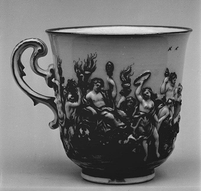 Coffee cup (part of a service) MET 86187