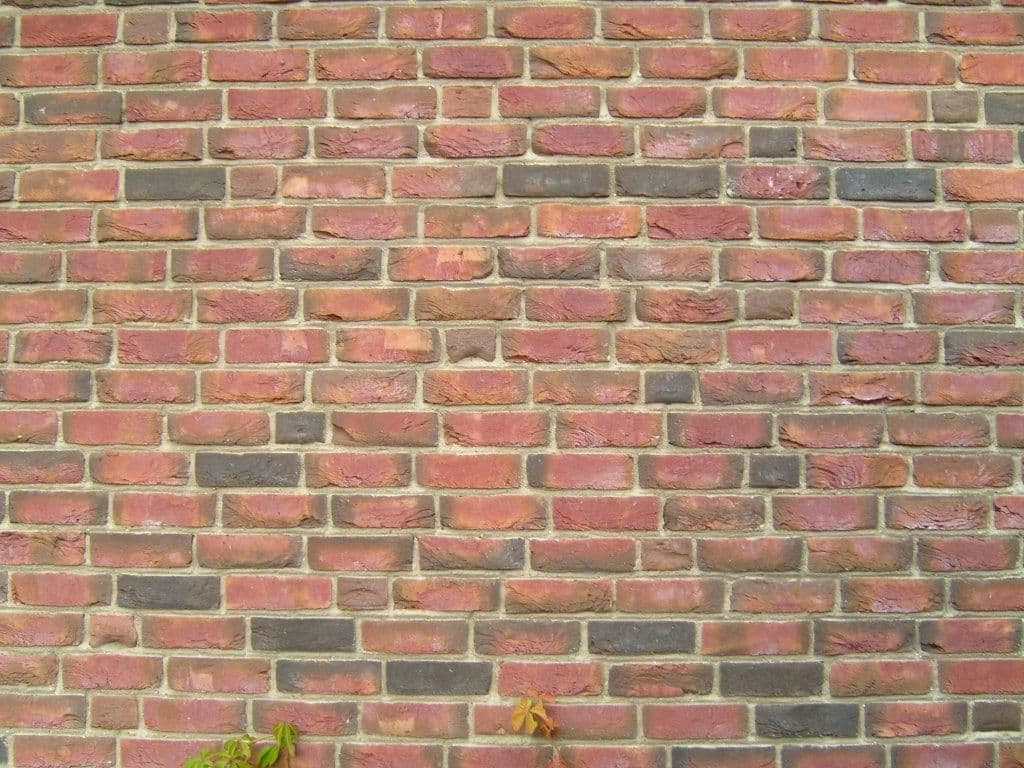 Red brick texture wall