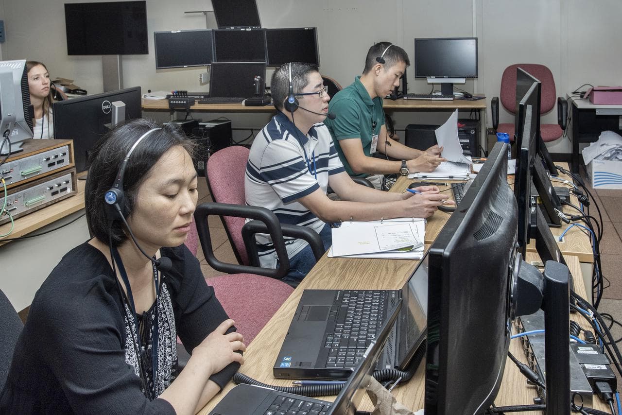 X-56A Has a Busy Control Room