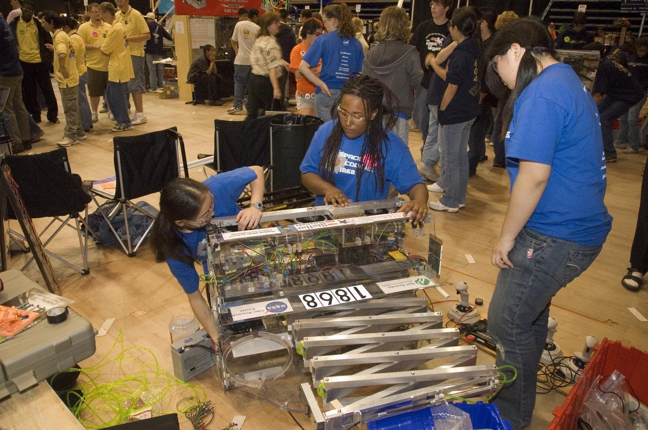 First, robotics, competition