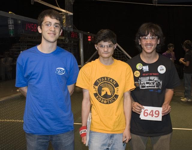 First, robotics, competition