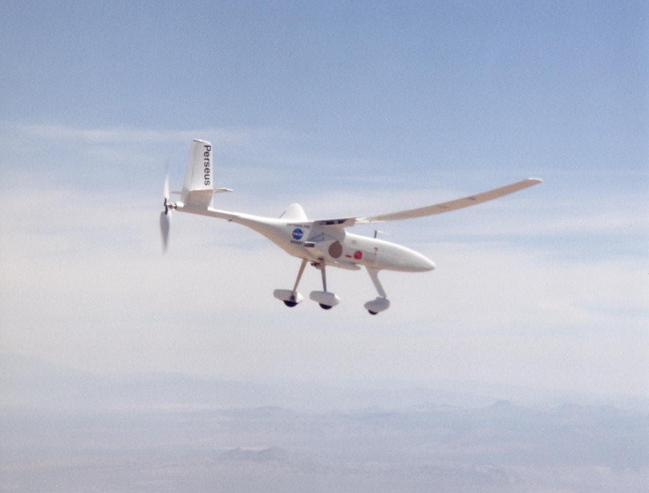 Aurora Flight Sciences' Perseus B Remotely Piloted Aircraft in Flight