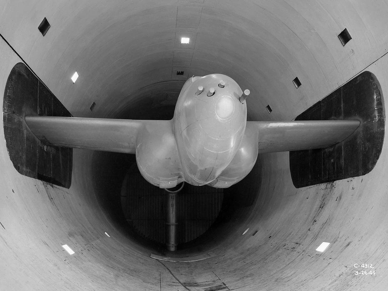 First Test Program in the NACA’s Altitude Wind Tunnel