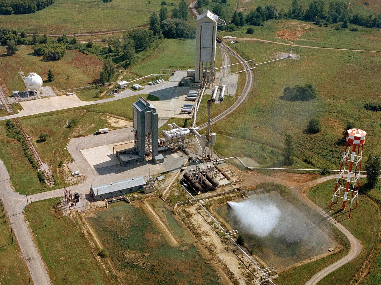 B-1 and B-3 Test Stands at NASA’s Plum Brook Station