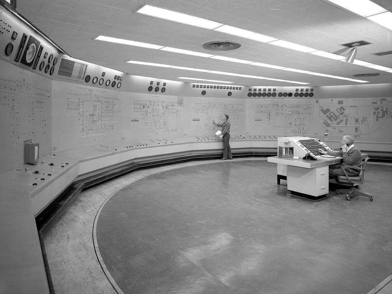 Central Control Room in the Engine Research Building