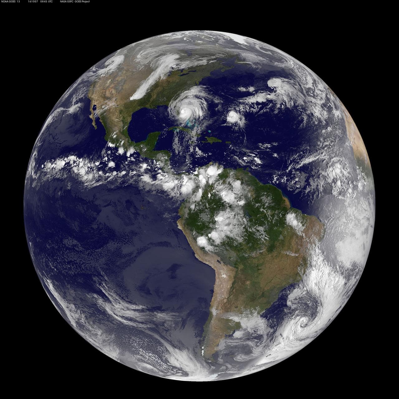 Hurricane Matthew from Space