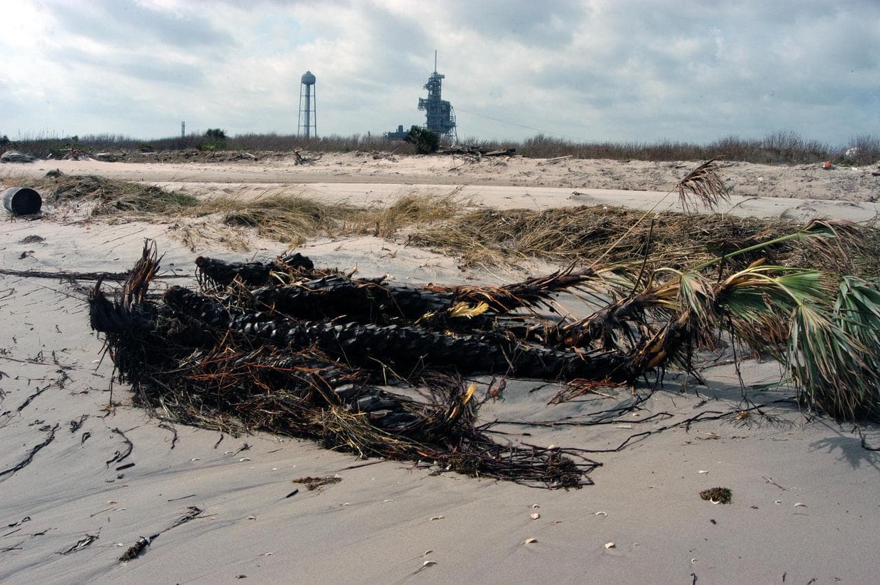 Hurricane, damage, storm