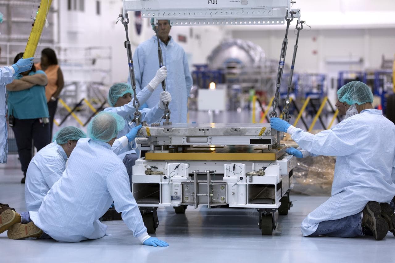 Materials International Space Station Experiment (MISSE) Arrival