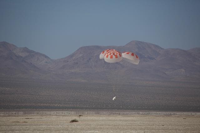 SpaceX Dragon Parachute Test