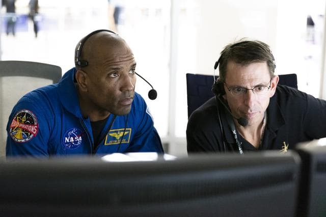CCP Astronauts watch Static Fire Test for SpaceX Crew Dragon In-