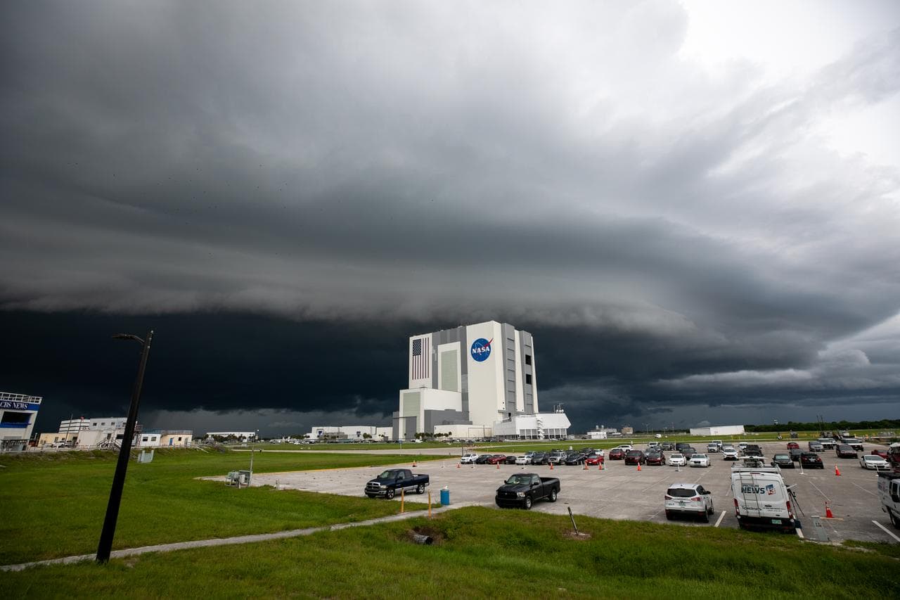 Creative Photography - Storm Clouds over LC 39 Area