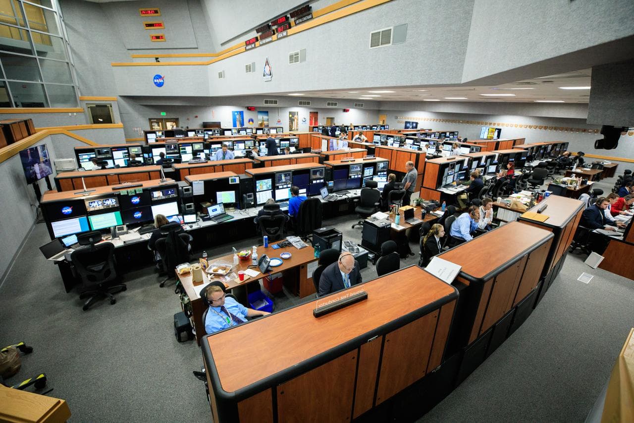 Artemis I Launch Control Center Activities