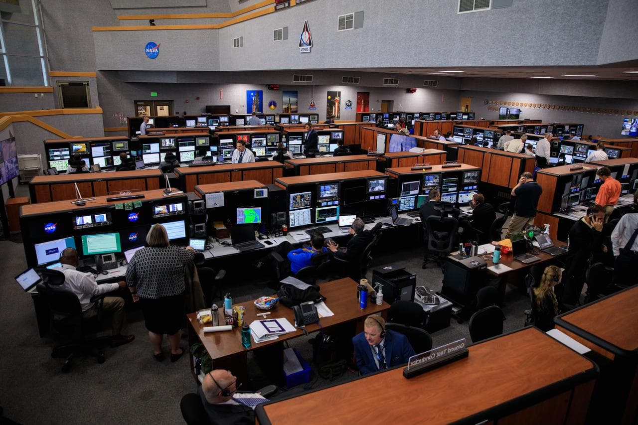 Artemis I 2nd Launch Attempt Firing Room Activities