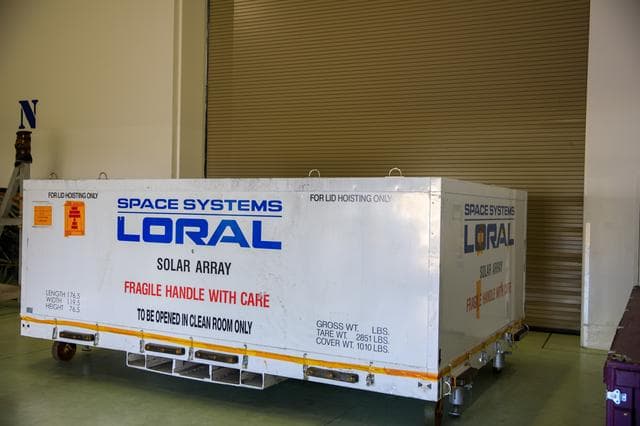 Psyche Solar Array Arrival and Offload