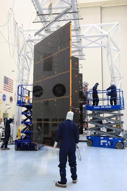 Europa Clipper Solar Array Stowage