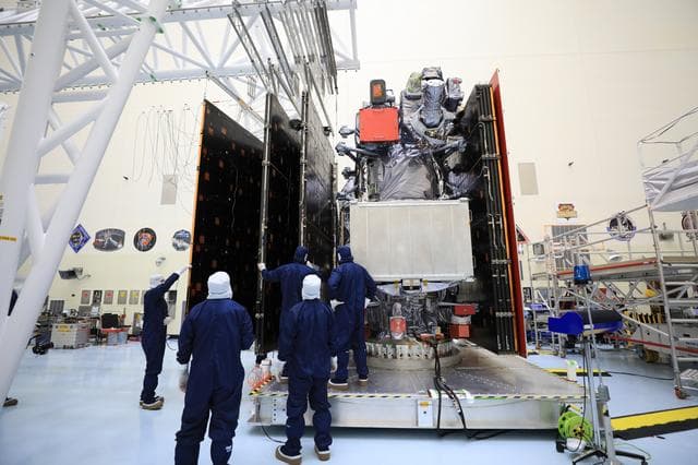 Europa Clipper Solar Array Stowage