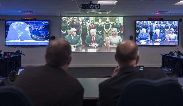 President Trump Calls Astronauts During First All-Woman Spacewal