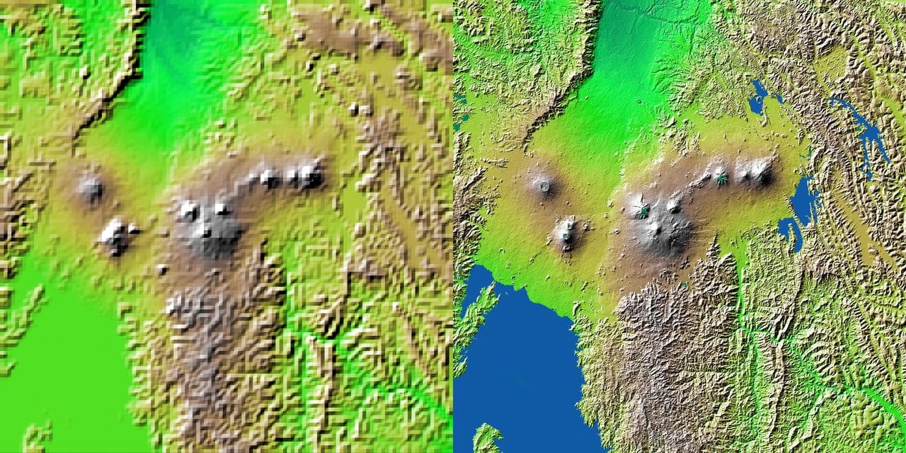 Earth, shuttle, radar