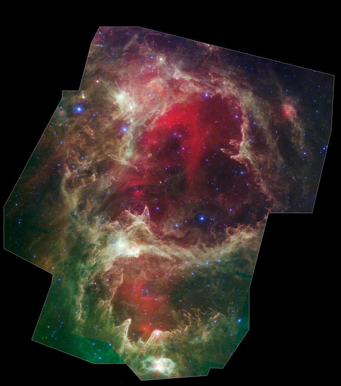 Spitzer Reveals Stellar Family Tree