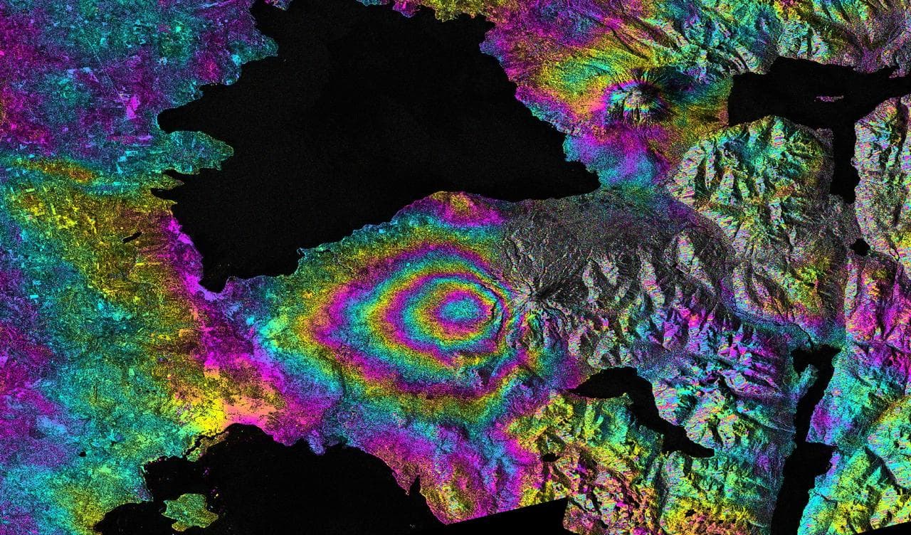 Ground, deformation, chilean