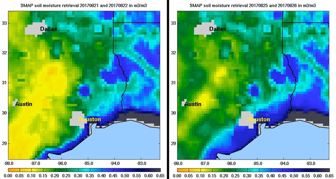 Soil, moisture, active
