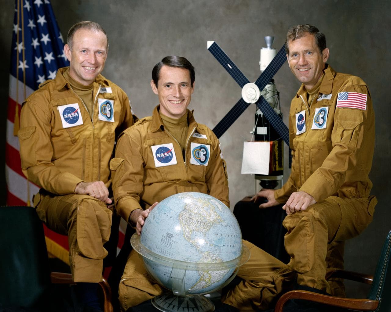 Skylab 4 crew portrait