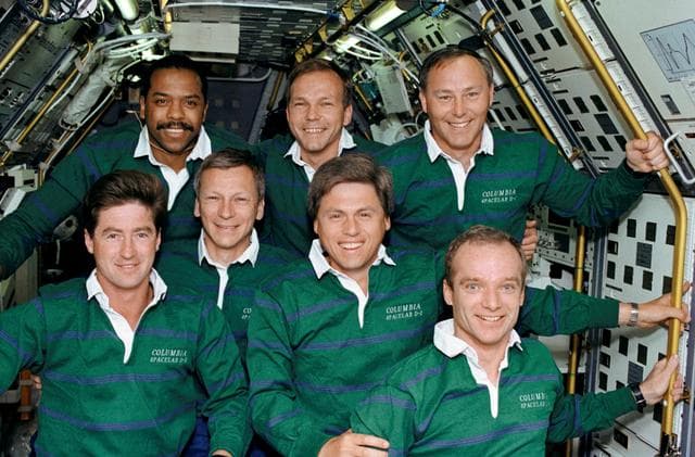 Astronauts, columbia, orbiter