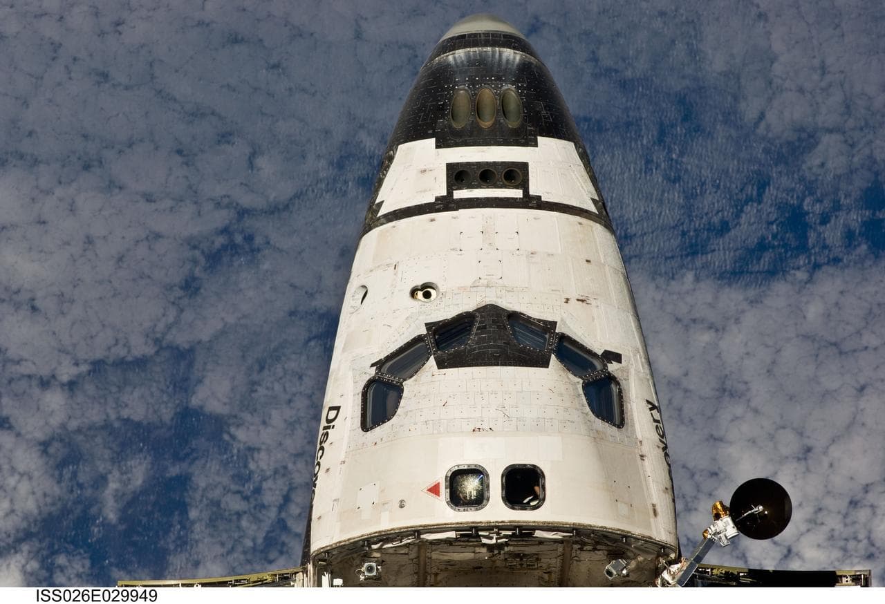 Mapping Sequence performed during the STS-133 R-Bar Pitch Maneuver