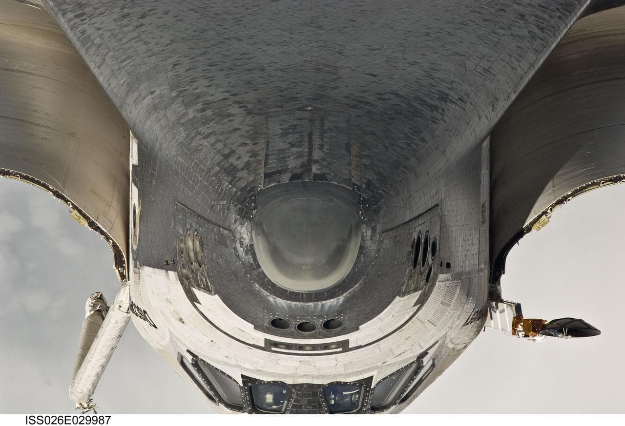 Mapping Sequence performed during the STS-133 R-Bar Pitch Maneuver